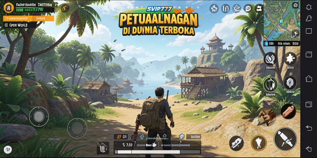 Tampilan antarmuka yang mudah dinavigasi dalam SVIP777.